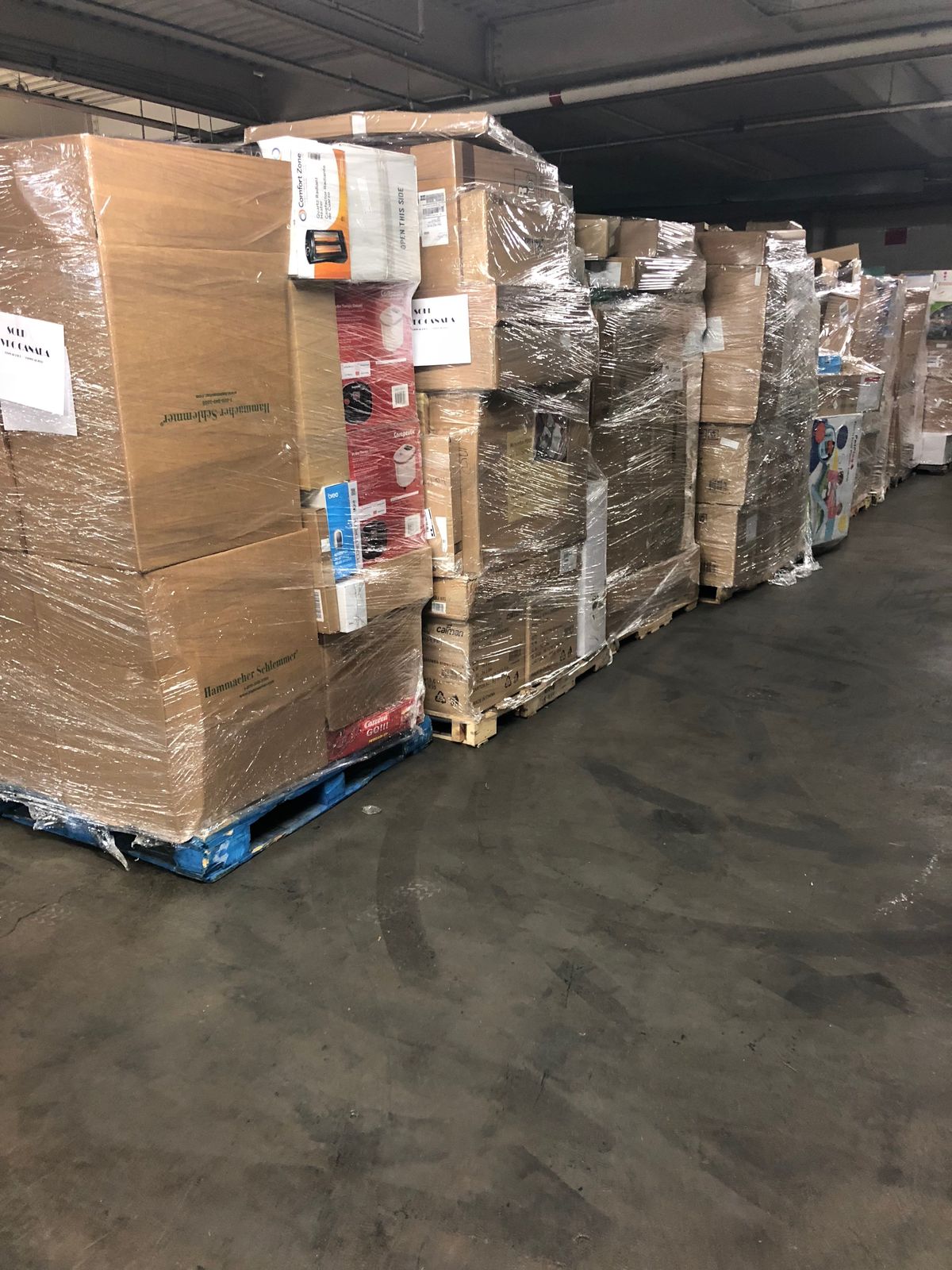 Amazon Clothing Truckload — wholesale liquidation pallet
