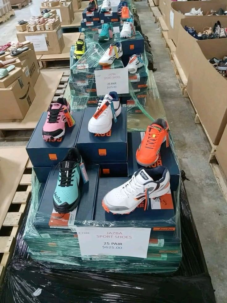 Trainer Shoes Pallet — wholesale liquidation pallet